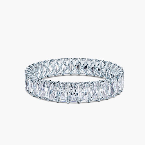 Pierścionek SAVICKI: białe złoto, diamenty